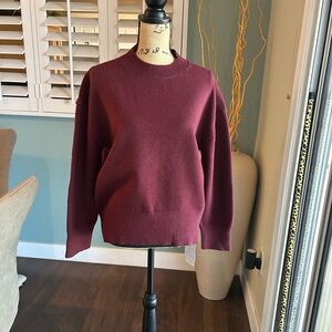 Commense Maroon Knit Pullover